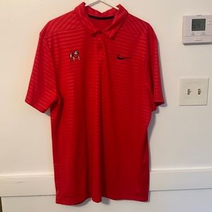Nike Dri-fit UGA red polo - never worn